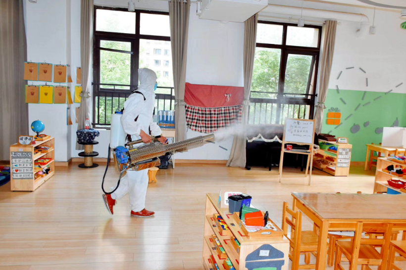 康桥公学悦岛幼儿园今天开学啦！